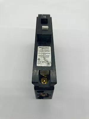 Buy Schneider CHOM115PCAFI Homeline 1P 15Amp 120V CHOM Plug In Arc Faut AFCI Breaker • 22.89$