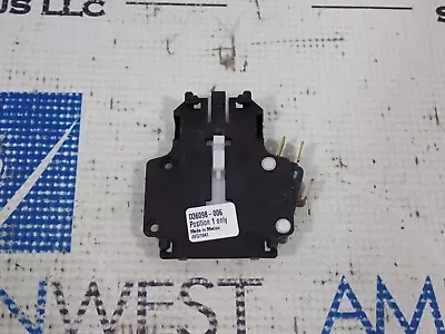 Buy Siemens Auxiliary Electrical Interlock Switch D36098-006 Position 1 Only • 15$