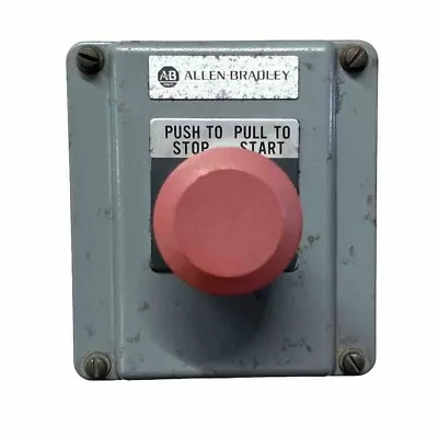 Buy Allen-Bradley  800T-1TZ E-Stop Push Button And Enclosure, • 125$