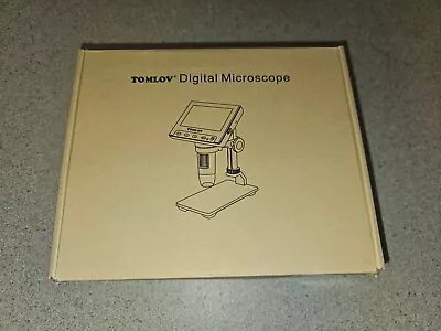 Buy TOMLOV 1000X Digital Microscope Camera 4.3  LCD Coin Magnifier Solder Workbench. • 69.90$