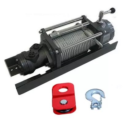 Buy Hydraulic TOW TRUCK Winch - 10,000 Lbs Capacity - 1,813 PSI - 4 To 10.6 GPM • 2,256.90$