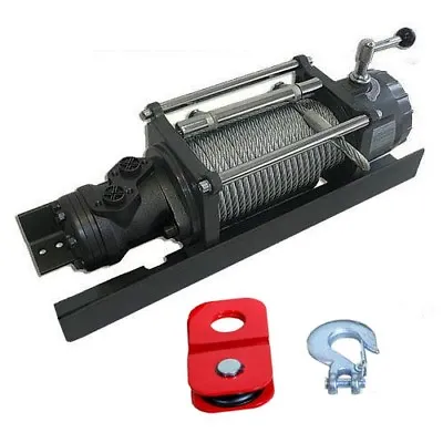 Buy Hydraulic TOW TRUCK Winch - 10,000 Lbs Capacity - 1,813 PSI - 4 To 10.6 GPM • 2,319.90$