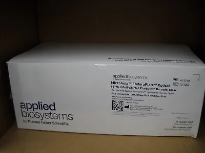 Buy Applied BioSystems Thermo Fisher Scientific A31728 96-Well Plates QTY: 50 Plates • 89.99$