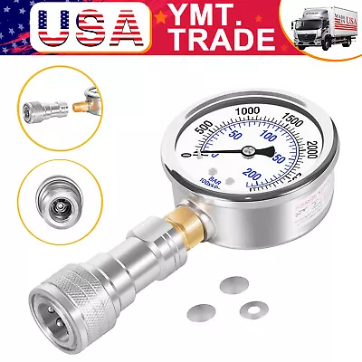 Buy For Kubota B (2016 And Older BX) Pressure Gauge And Hydraulic Shims Kit • 77.90$