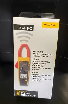 Buy Fluke 374 FC 600Amp AC/DC True-RMS Wireless Clamp Meter, New • 289.99$