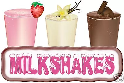 Buy Milkshakes Ice Cream Restaurant Cafe Concession Food Truck Decal 14   Sticker • 15.95$