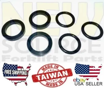 Buy 3 Sets Forklift Propane Tank Rego 7141m  Coupler Valve Quick Connect 6 X O-rings • 9.70$