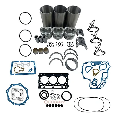 Buy Fits Kubota Tractor Forklift Parts Customized D722 Engine Overhaul Rebuild Kit  • 255$