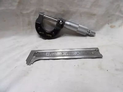 Buy 0-1  Outside Micrometer And General Sliding Caliper USA • 12.99$