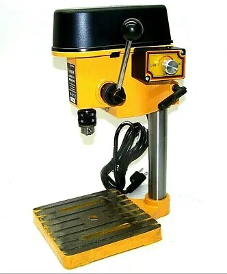 Buy Mini Drill Press Top Bench Drill Press Variable Speed 1/4  Chuck 0-2000 RPM 100W • 119.99$