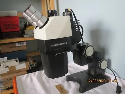 Buy B&L  Stereozoom 7 Microscope, 15-105x With 15X B&L E/p's, Dual Focus Stand • 170$