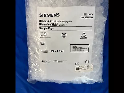 Buy Siemens Dimension Vista Sample Cups • 30$
