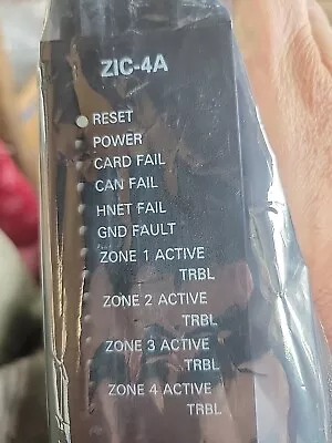 Buy NEW SIEMENS ZIC-4A ZONE INDICATING CARD 500-033050. New In Sealed Factory Bag. • 325$