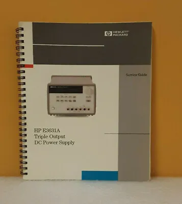 Buy HP E3631-90002 E3631A Triple Output DC Power Supply Service Guide • 42.49$