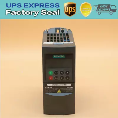 Buy 6SE6420-2UD21-1AA1 SIEMENS MICROMASTER 420 Brand New Unopened Spot Goods! Zy • 361.85$