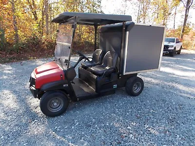 Buy NICE USED TORO WORKMAN GTX ELECTRIC W/ CARGO BOX USED AT A AIRPORT IN CHARLOTTE • 5,500$