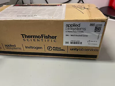 Buy Applied Biosystems Thermo Fisher 4453555 384 Well Heated Cover • 285$