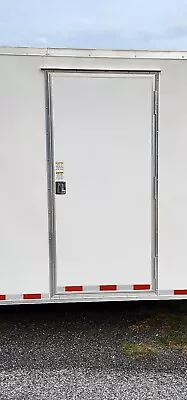 Buy Polycore Custom Doors FOR ENCLOSED TRAILERS - White Door/ Mill Frame • 875$