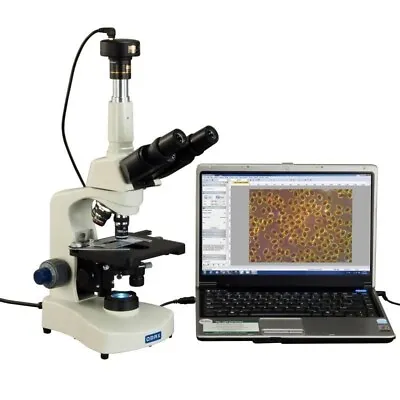 Buy 40X-2000X Trinocular Siedentopf Microscope W Dry Darkfield Condenser 5MP Camera • 643.99$