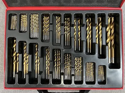 Buy Grizzly H8182 Partial Set Bulk Drill Bit Organizer Lots Of Coated Drill Bits • 49$