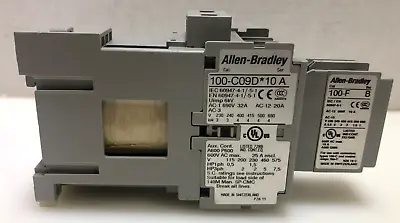 Buy Nice! Allen Bradley 100-C09DEJ10 Contactor 24VDC Coil, 100-C09D*10, 100-F A11 • 27.41$
