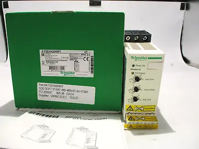 Buy New Schneider Electric Ats01n206rt Soft Starter • 86.36$