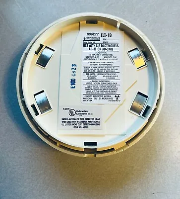Buy Siemens ILI-1B  Duct Smoke Detector *Tested • 140$