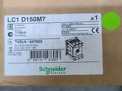 Buy Schneider Electric LC1D150M7 75kW 100HP TeSys Contactor • 250$