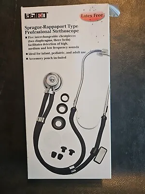 Buy Vintage Labtron 22  Sprague Rappaport Type Professional Stethoscope 602-black • 9.95$