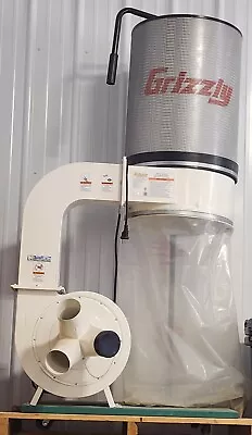 Buy Grizzly Dust Collector With Accessories 2HP • 495$