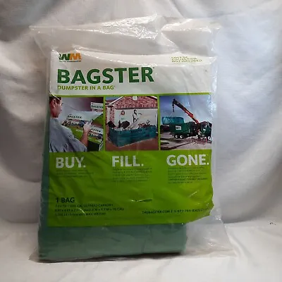 Buy New Bagster 3CUYD Dumpster In A Bag 2'6  H, 4' W, 8' L • 24.95$