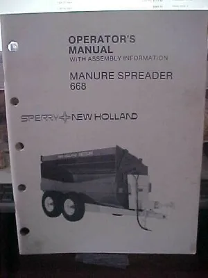 Buy OM New Holland Manure Spreader 668    (1H)   • 19.95$