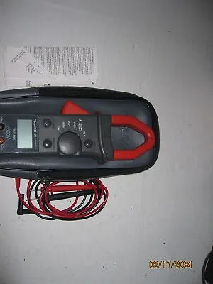 Buy FLUKE 36 AC/DC True RMS Clamp Meter W. Case And Leads T10 • 149.99$