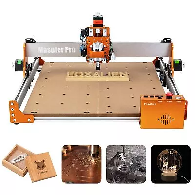 Buy FoxAlien Masuter Pro CNC Router Machine, Upgraded 3-Axis Engraving All-Metal ... • 1,105.49$