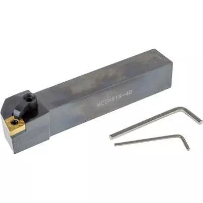 Buy Grizzly T10858 Turning Toolholder MCGNR 1  X 6 , 0-Deg. Cutting Angle, RH • 57.95$