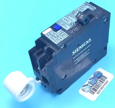 Buy Circuit Breaker Siemens Q115AFC  15 Amp 1 Pole 120V   AFCI • 69.99$