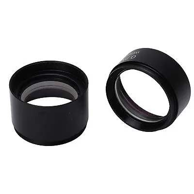 Buy 2Pcs Objective Lens Set 0.7X 0.5X Aluminum Alloy Microscope Objective Lens • 31.10$