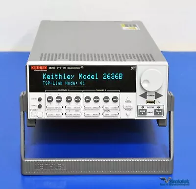 Buy Keithley 2636B SYSTEM SourceMeter Dual Channel SMU Source Measure Calibrated • 15,990$