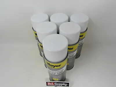 Buy 6 Cans Genuine Meyer Snow Plow Yellow Snow Flo Paint 07027 08677 • 108$