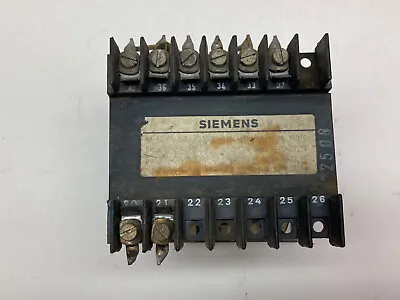 Buy Siemens,4A 50 61 2AA,Transformer 160VA 50/60Hz • 135$
