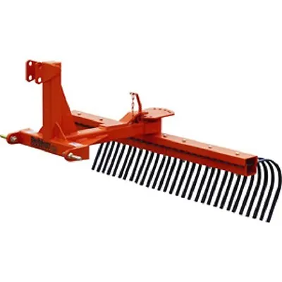 Buy NEW! 5' Rock Landscape Rake Attachment Category 1 Pins; Category 0 Spacing • 2,879.95$