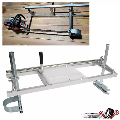 Buy Portable Chainsaw Mill 14 -36  Guide Bar Aluminum Steel Planking Lumber • 60.50$