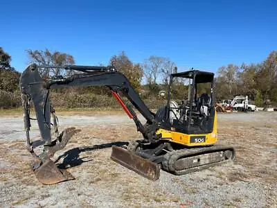 Buy 2018 John Deere 50G Mini Excavator Backhoe Thumb Blade Hydraulics Yanmar • 1$