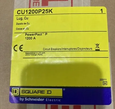 Buy New Schneider Electric CU1200P25K4 / CU1200P25K4 Factory Sealed Boxes • 400$