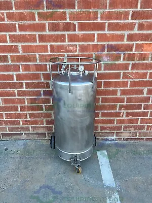 Buy Alloy Products 120 Liter Stainless Steel Pressure Vessel 100 PSI • 1,100$