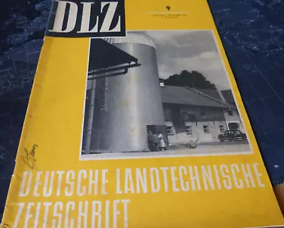 Buy DLZ 9/1958 Tug Plow/Fendt/Lanz/Hassia/Unimog/Oak/Claas/Dechereiter • 10.75$