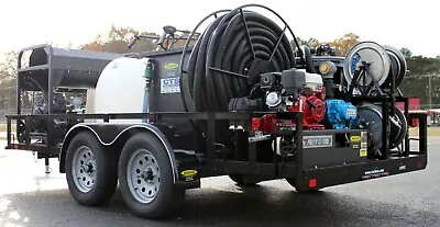 Buy Hot Water Pressure Washer Capture & Recycle Rig Portable Trailer System • 29,900$