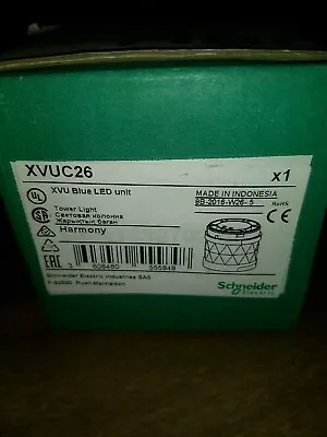 Buy SCHNEIDER ELECTRIC XVUC26 XBU Blue LED Unit New In Box • 44.99$