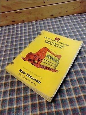 Buy New Holland Service Parts Catalog LOT Grain Drying Bins/crop Dryer/blower/Wagons • 35$