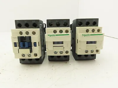 Buy Schneider Electric LC1D25 Contactor 3 Pole 120V Coil Lot Of 3 • 59.99$
